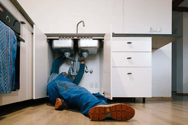 Professional Plumbing technician working in Vinemont, AL